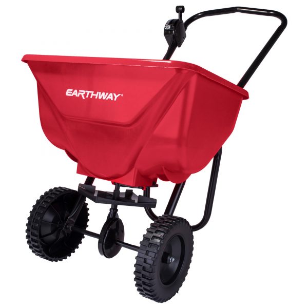 65 LB COMMERCIAL BROADCAST SPREADER WITH POLY TIRES