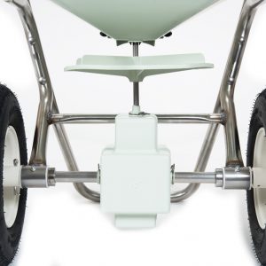 PRIZELAWN 70 LB STAINLESS STEEL BROADCAST SPREADER
