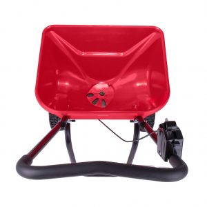 65 LB COMMERCIAL BROADCAST SPREADER WITH PNEUMATIC TIRES